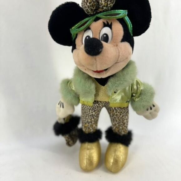 Vintage Disney Las Vegas Minnie Mouse DIVA Plush Doll Toy "Tacky Tourist" - Picture 1 of 7